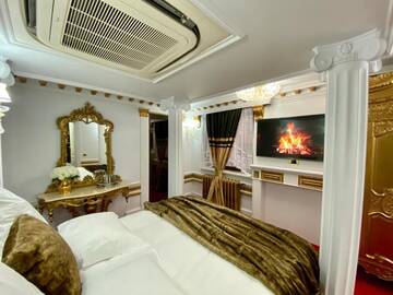 Фото номера Стандартный двухместный номер с 1 кроватью Отель President Luxury г. Плоешти 36