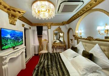 Фото номера Стандартный двухместный номер с 1 кроватью Отель President Luxury г. Плоешти 8